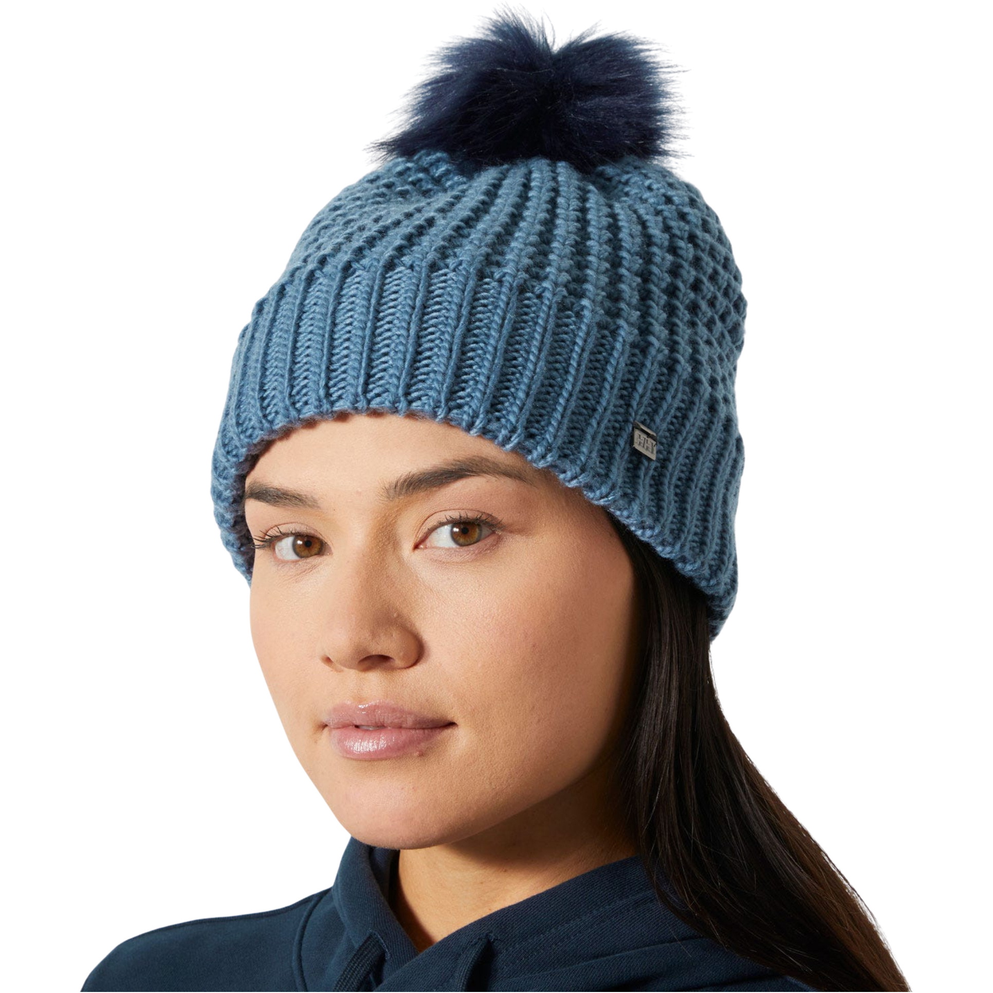 2025 Helly Hansen Da Donna Snowfall Beanie 67407 - Washed Navy